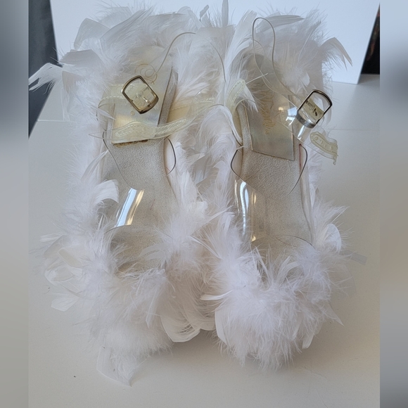 Pleaser 7in feather heels - Picture 3 of 9
